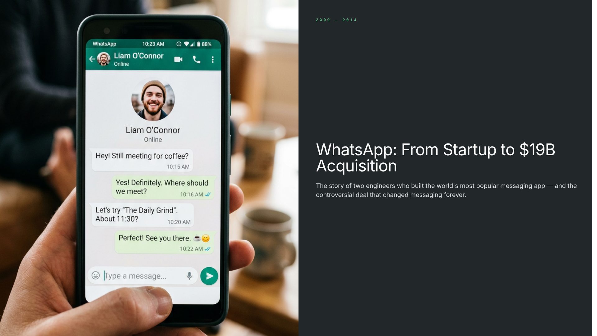WhatsApp: From Startup to $19B Acquisition