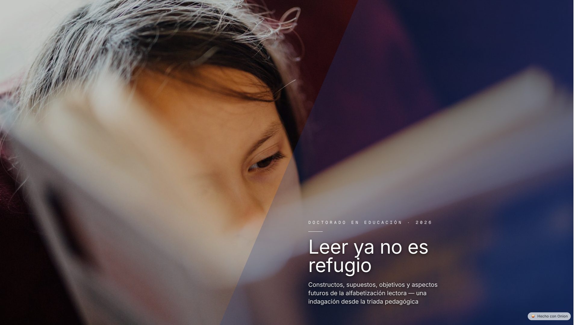 Alfabetización lectora: constructos y futuro
