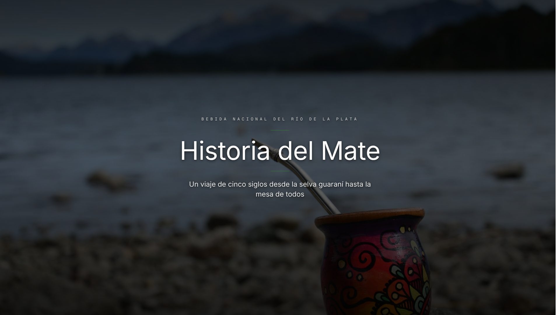 Historia del Mate
